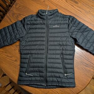 Like New Kathmandu Black Down 550 Fill Jacket